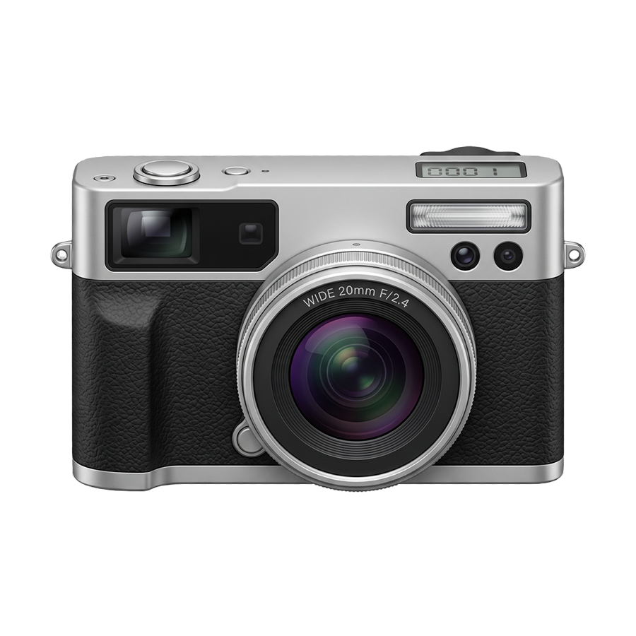 V36 Horizon 20, cuerpo angular plateado